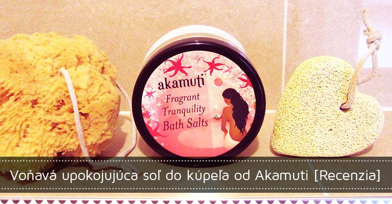 Voňavá upokojujúca soľ do kúpeľa Akamuti Voňavá upokojujúca soľ do kúpeľa Akamuti