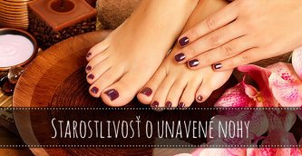 Starostlivosť o unavené nohy
