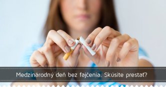 Medzinárodný deň bez fajčenia. Skúsite prestať? Medzinárodný deň bez fajčenia. Skúsite prestať?