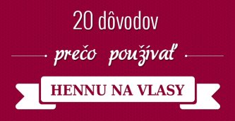 20 dôvodov, prečo si farbiť vlasy hennou [Infografika]