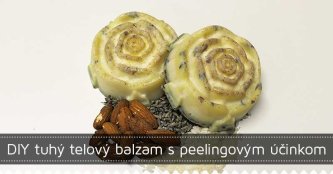 DIY tuhý telový balzam s peelingovým účinkom DIY tuhý telový balzam s peelingovým účinkom