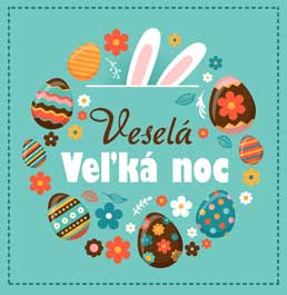 Veselá Veľká noc - zľava 15% na všetko Veselá Veľká noc - zľava 15% na všetko