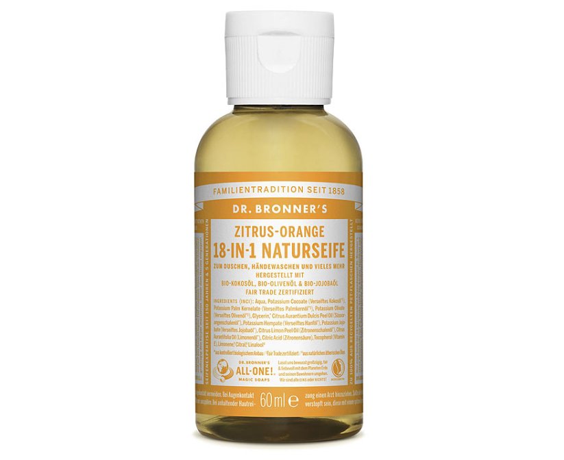Tekuté kastílske mydlo Citrus & Pomaranč
