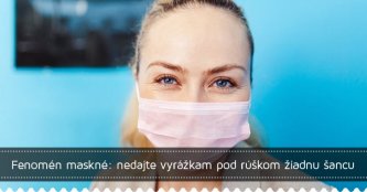 Maskné: nedajte vyrážkam pod rúškom žiadnu šancu Maskné: nedajte vyrážkam pod rúškom žiadnu šancu