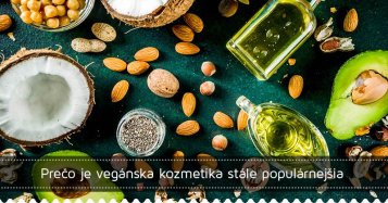 Prečo je vegánska kozmetika stále populárnejšia