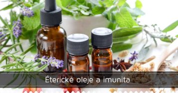 Éterické oleje a imunita