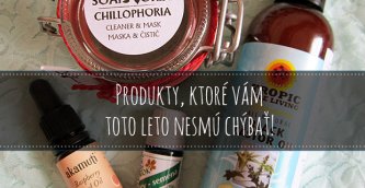 Produkty, ktoré vám toto leto nesmú chýbať!
