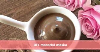 DIY marocká maska