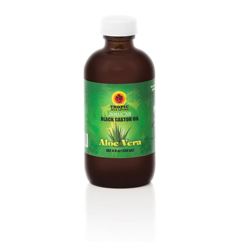 Jamajský čierny ricínový olej s aloe vera Tropic Isle Living