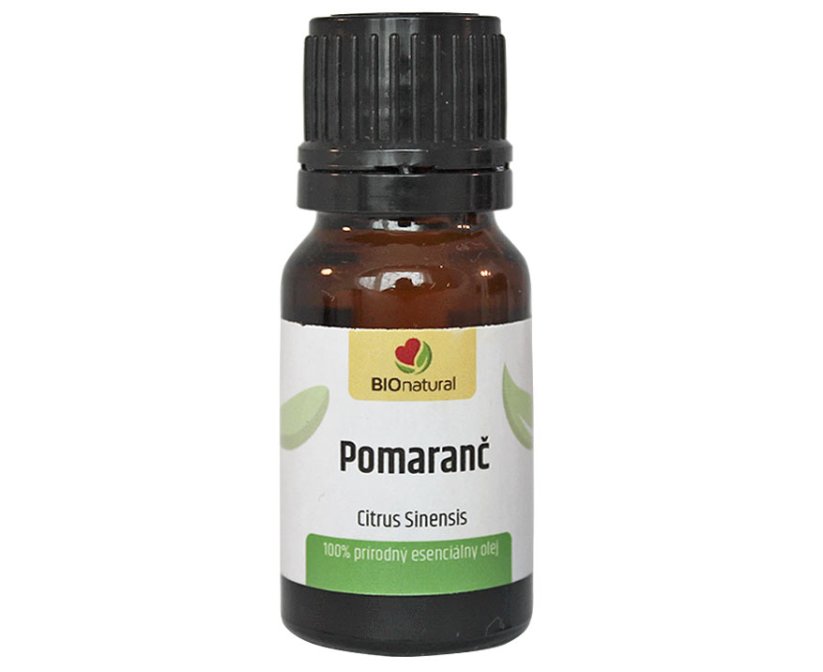 pomaranč, éterický olej 10 ml
