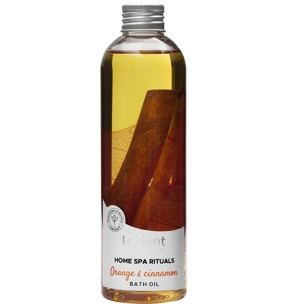 Kúpeľový olej Pomaranč a Škorica 250 ml