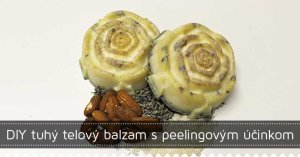 DIY tuhý telový balzam s peelingovým účinkom DIY tuhý telový balzam s peelingovým účinkom