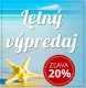 Letný výpredaj 20%