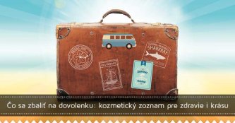 Čo si zbaliť na dovolenku: kozmetický zoznam pre zdravie i krásu Čo si zbaliť na dovolenku: kozmetický zoznam pre zdravie i krásu
