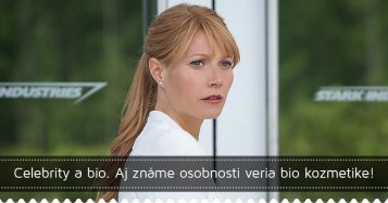 Celebrity a bio. Aj známe osobnosti veria bio kozmetike!