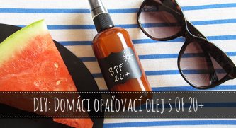 DIY: Domáci opaľovací olej s OF 20+