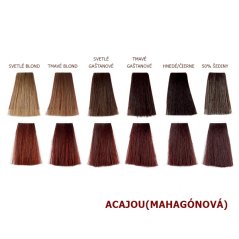 Mahagónová prášková henna na vlasy, 100g - Acajou