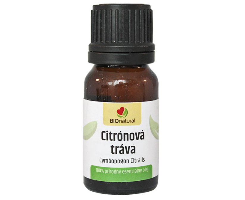 Citrónová tráva, éterický olej 10 ml