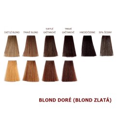 Blond Zlatá prášková henna na vlasy, 100g - Blond Doré