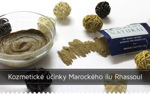 Kozmetické účinky Marockého ílu Rhassoul