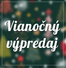 Vianočný výpredaj - zľava 25% Vianočný výpredaj - zľava 25%