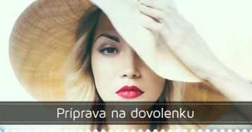 Príprava na dovolenku