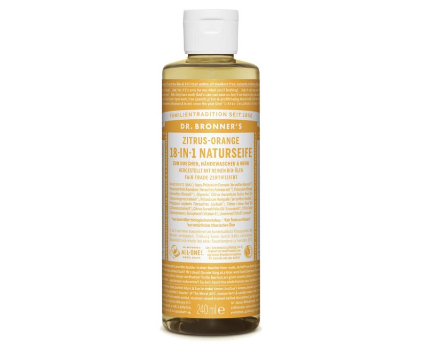Tekuté kastílske mydlo Citrus & Pomaranč