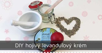 DIY hojivý levanduľový krém