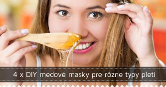 4 x DIY medové masky pre rôzne typy pleti 4 x DIY medové masky pre rôzne typy pleti