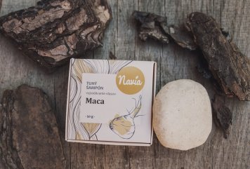 Tuhý šampón Maca veľký 50 g Navia