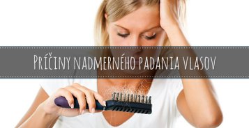 Príčiny nadmerného padania vlasov