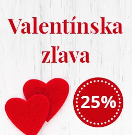 Valentínska zľava 25% Valentínska zľava 25%