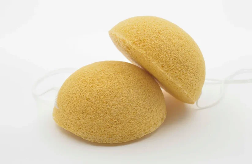 Konjac hubka s kurkumou
