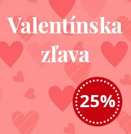 Valentínska zľava 25% Valentínska zľava 25%