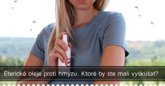 Éterické oleje proti hmyzu. Ktoré by ste mali vyskúšať? Éterické oleje proti hmyzu. Ktoré by ste mali vyskúšať?