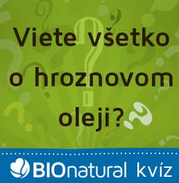 Viete všetko o hroznovom oleji? Viete všetko o hroznovom oleji?