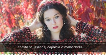 Zbavte sa jesennej depresie a melanchólie