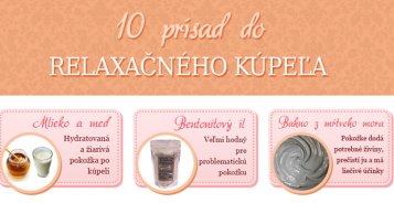 Uvoľnite sa a oddýchnite si – je čas na relaxačný kúpeľ [Infografika]