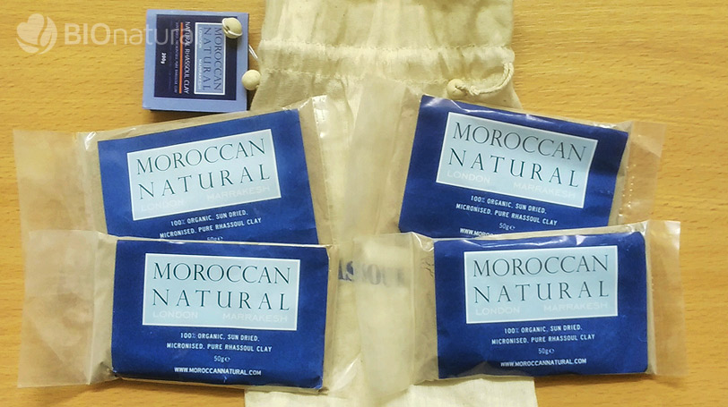 Marocký íl Rhassoul značky Moroccan Natural