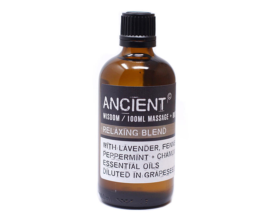 Ancient Wisdom Relax, kúpeľový a masážny olej 100 ml